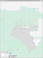 Los Alamos, Nm Carrier Route Wall Map